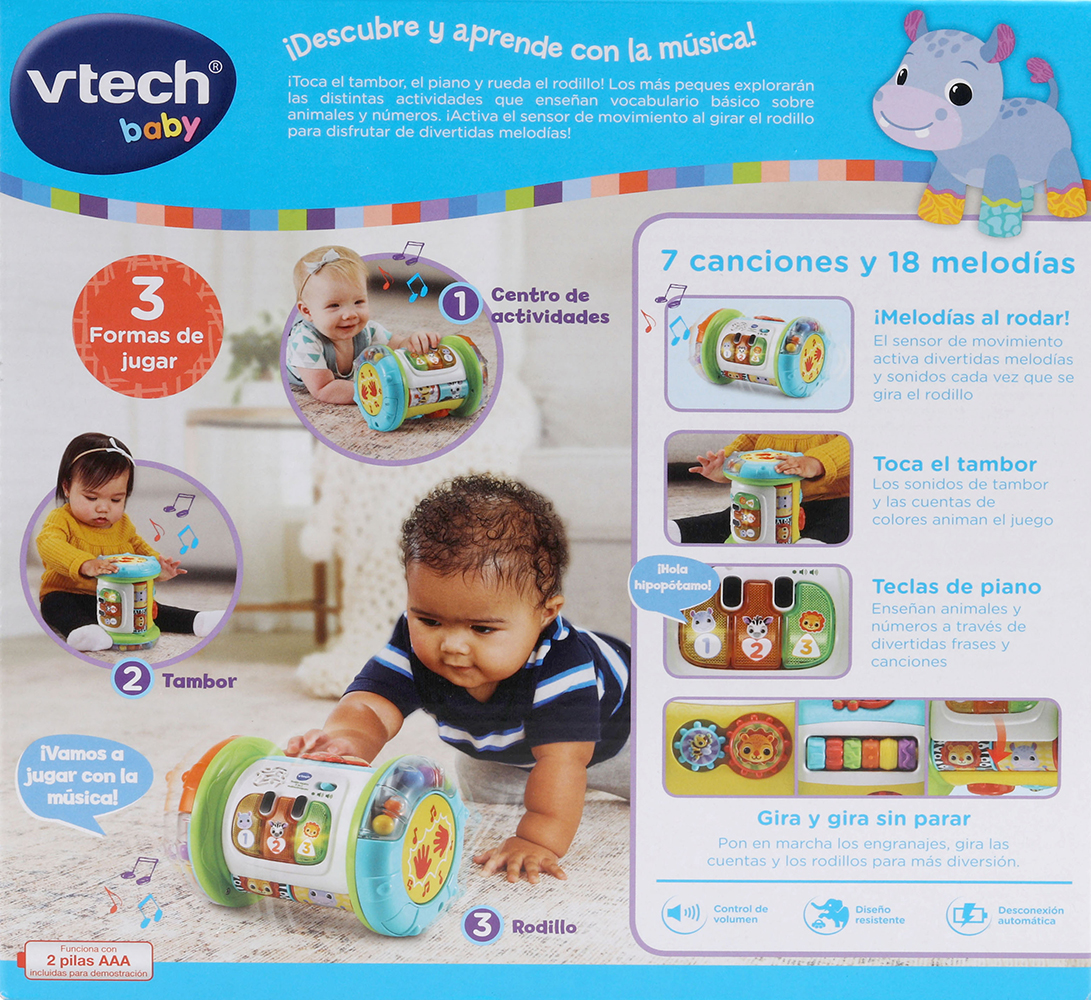 Vtech Baby Rodillo M Gico En Multiactividades Juguete Para Beb S