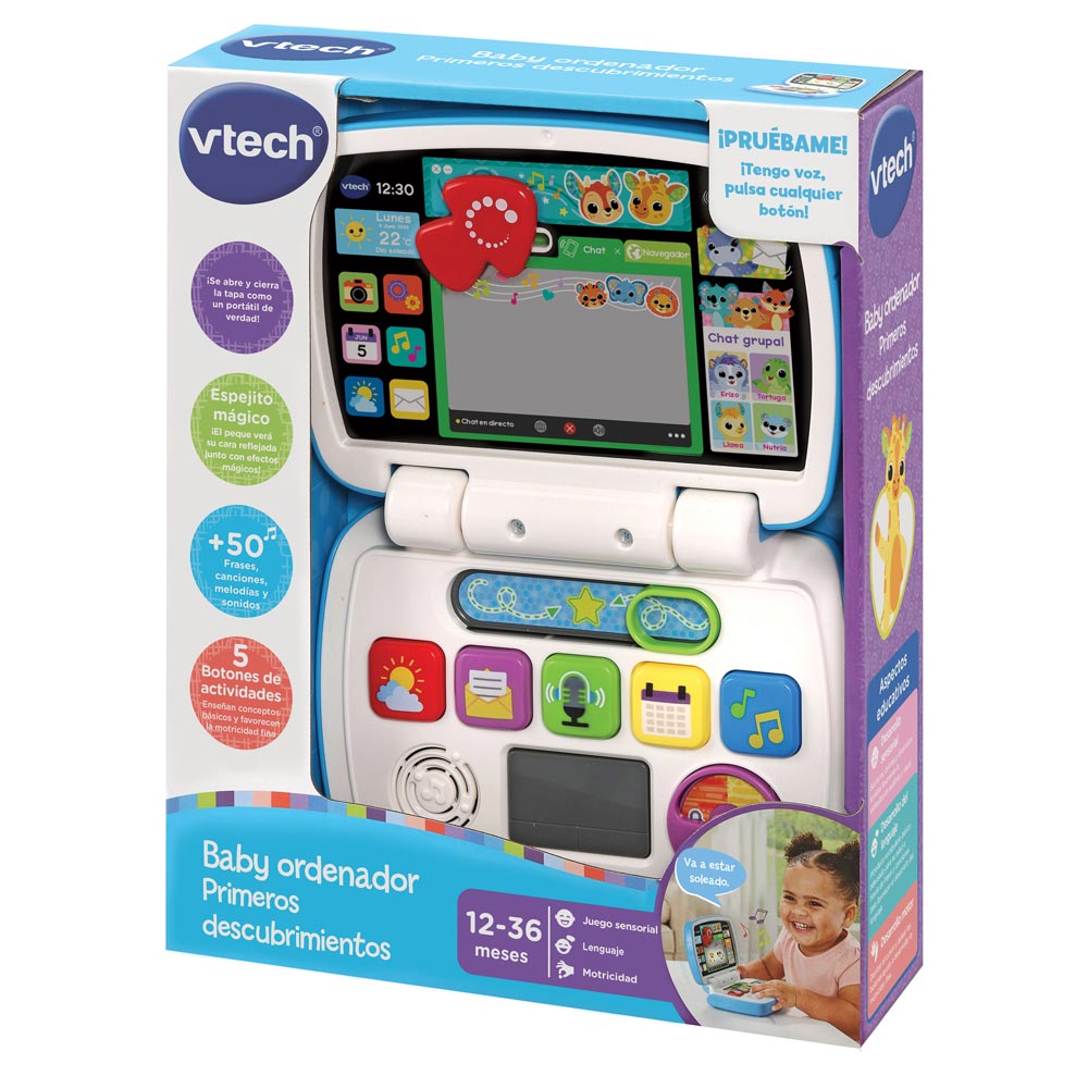 Vtech Baby Ordenador Primeros Descubrimientos