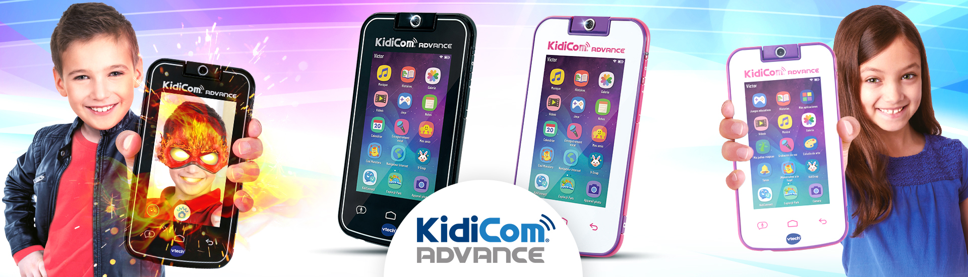 Kidicom Max & KidiCom Advance - le portable pour les enfants