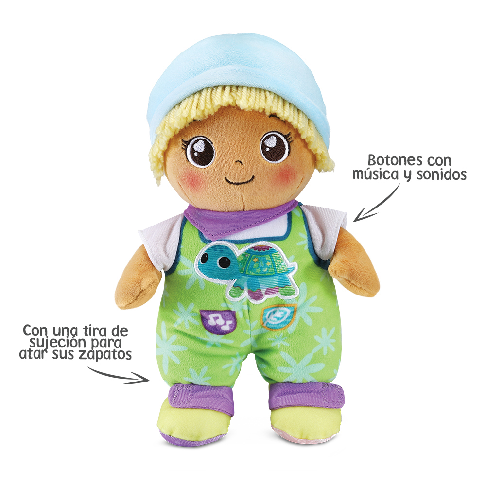 VTech Pablito mi primer muneco de trapo peluche para bebes 6 meses